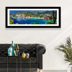 Assos Village Harbor View Wall Art