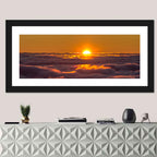 Sun Over Golden Clouds Wall Art