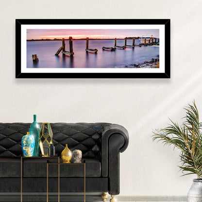 Bayou Lafourche Sunrise Wall Art