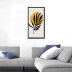 Shining Sun Palm Leaf Wall Art