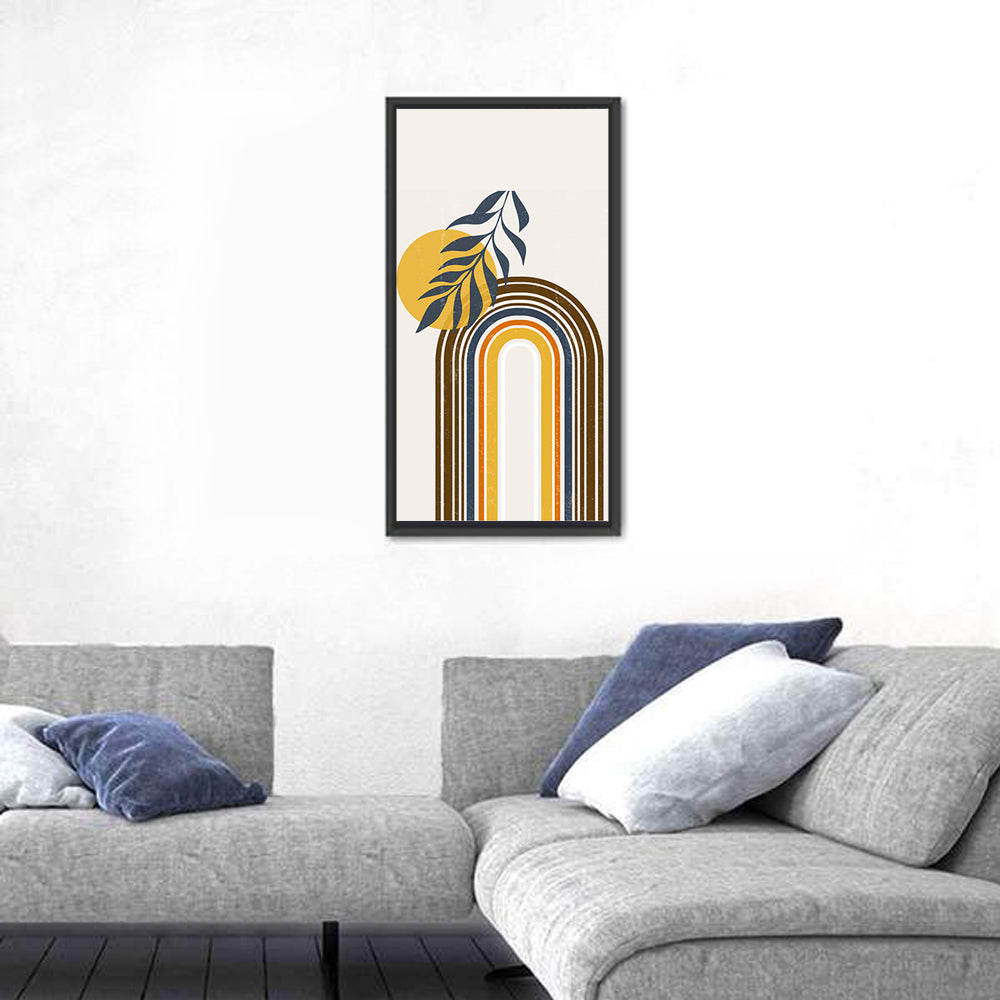Boho Concentric Sun Arch Wall Art