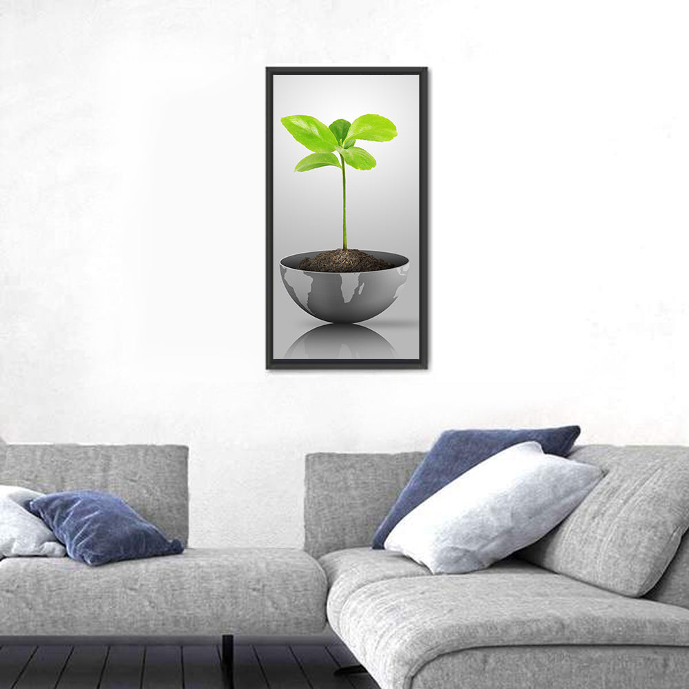 Grow a Plant Concept Wall Art