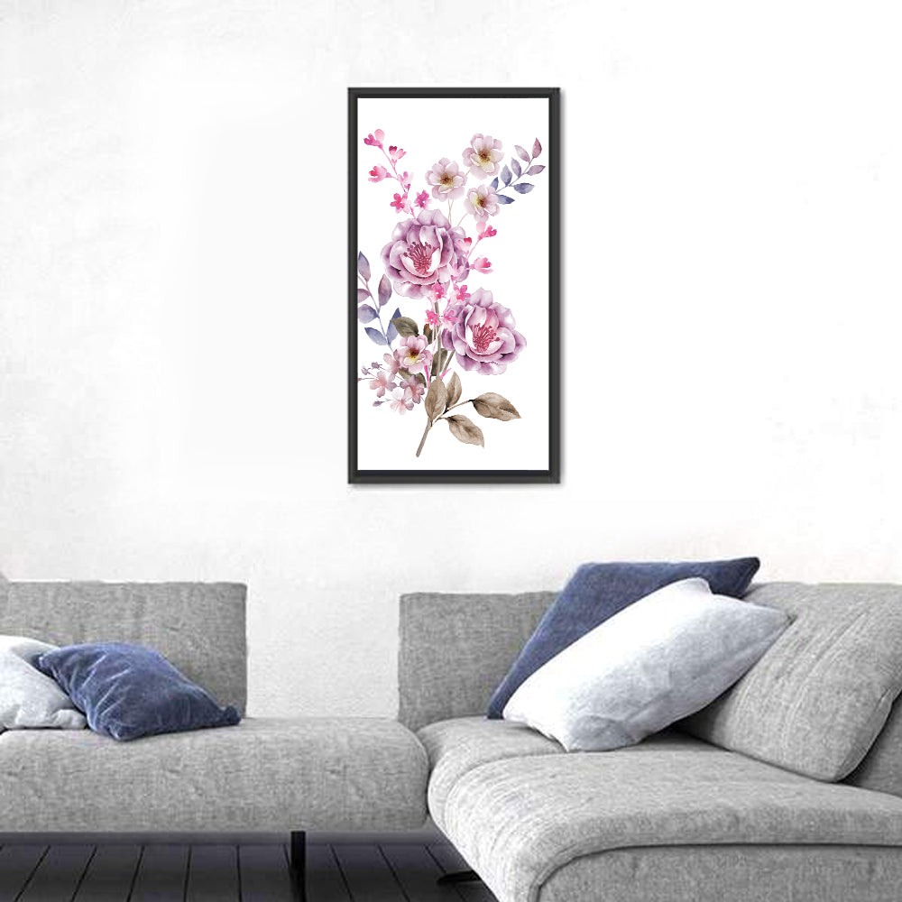 Watercolor Floral Wall Art