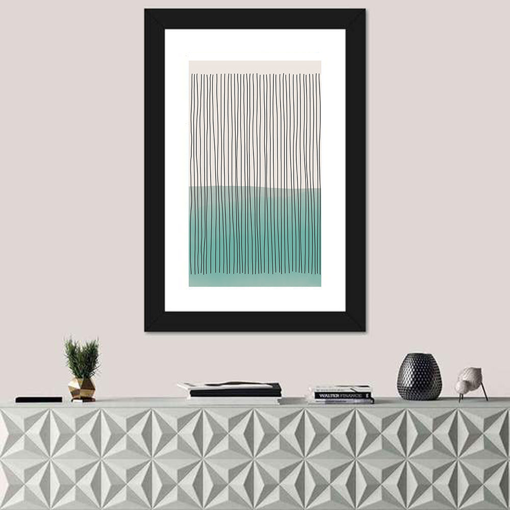 Minimal Horizon Line Study Wall Art