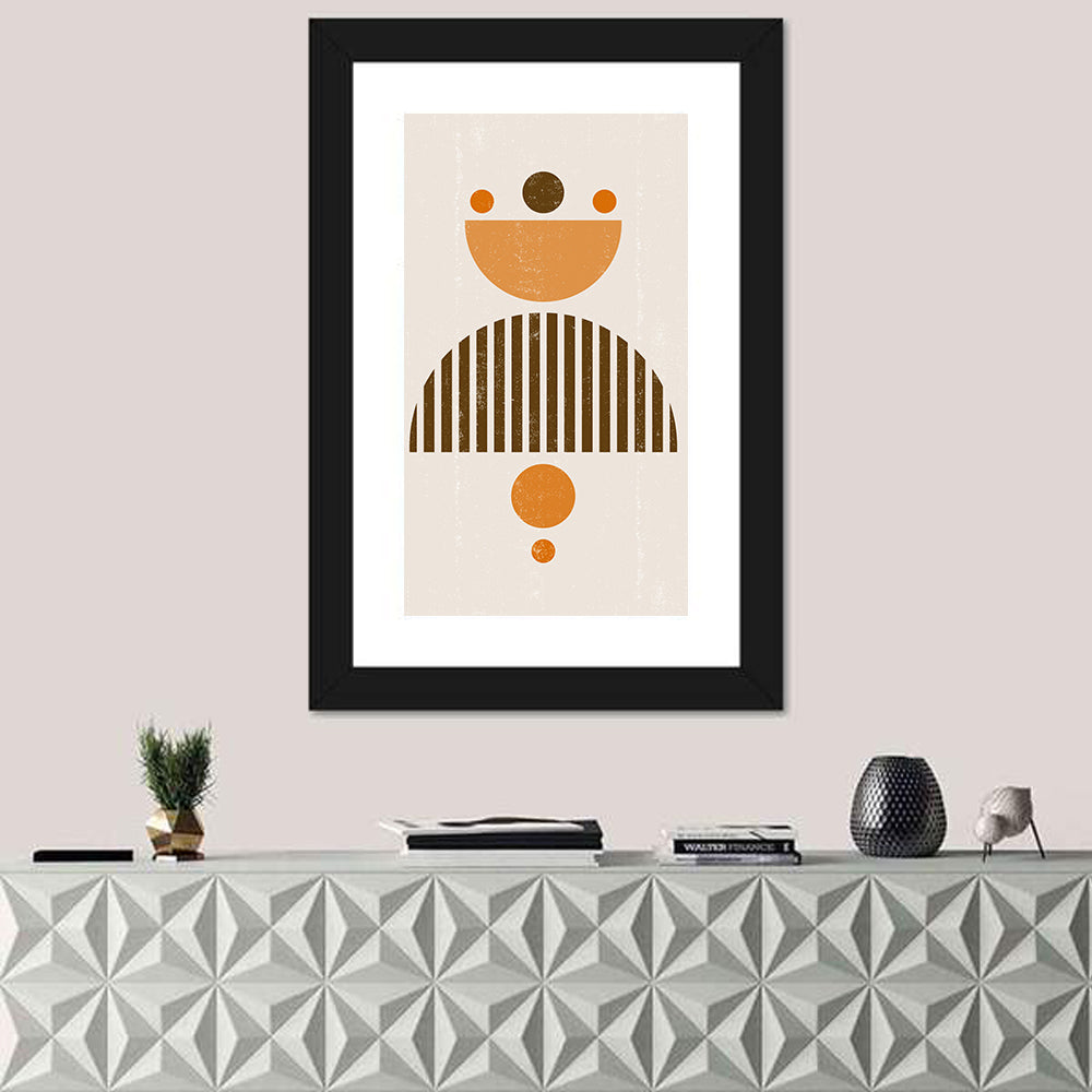 Mid-century Moon and Sun Wall Art