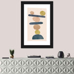 Balanced Stone Stack Wall Art