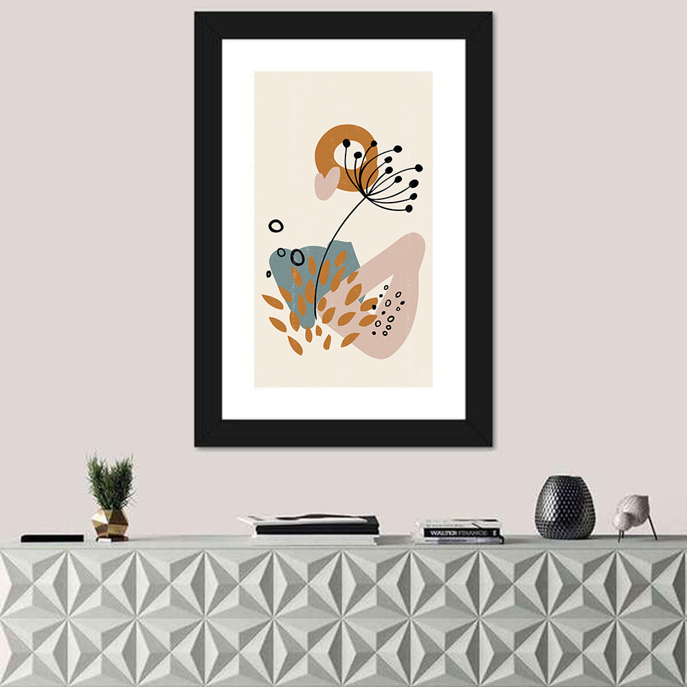 Minimalist Botanical Line Flower Wall Art