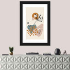 Minimalist Botanical Line Flower Wall Art
