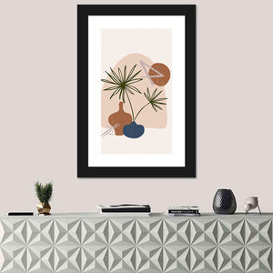 Floral Plants Abstract Wall Art