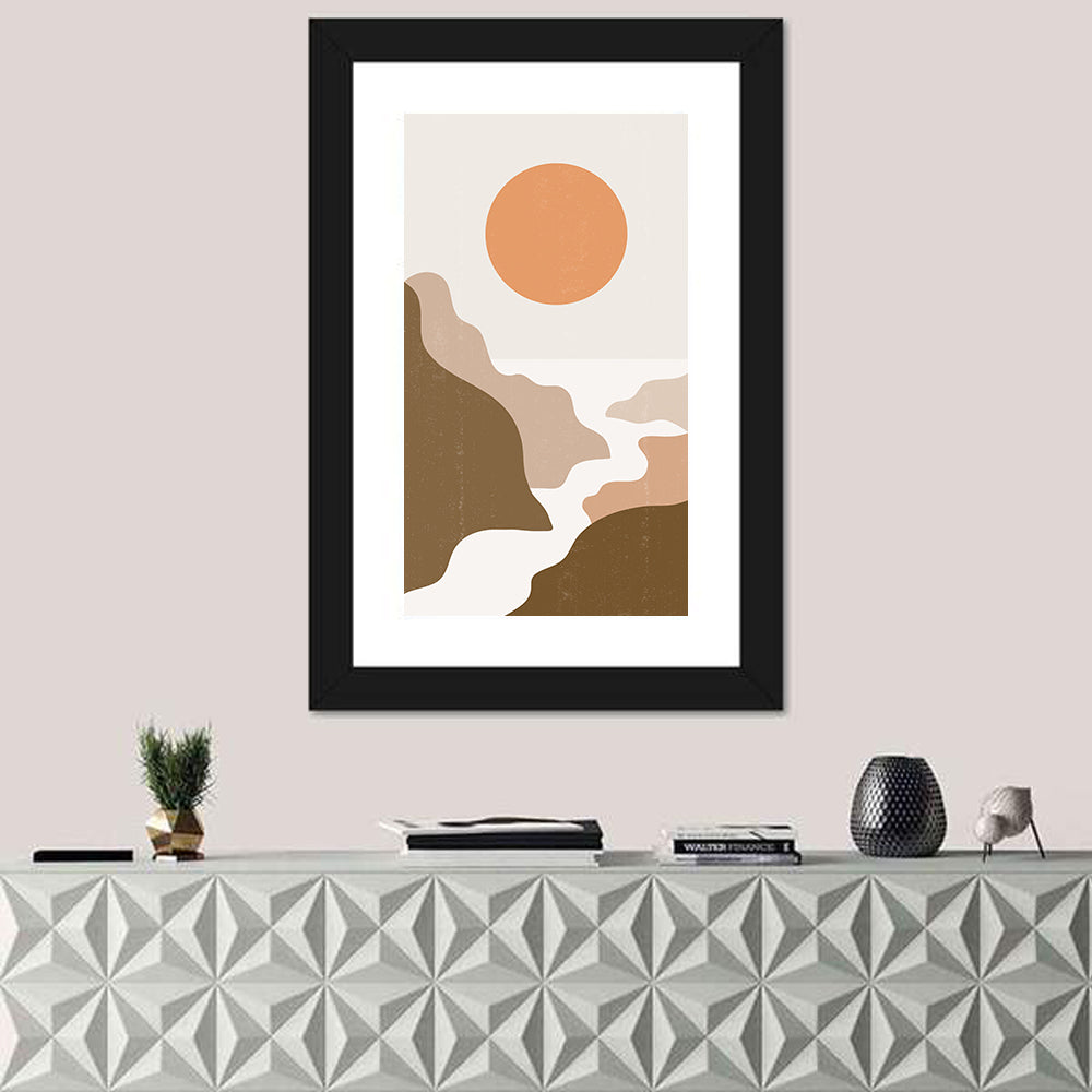 Great Mountains River Wall Art