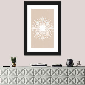 Sun Boho Mandala Wall Art