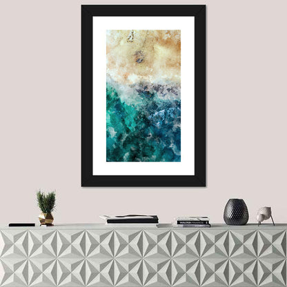Ocean Beach Abstract Wall Art
