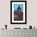 Salamanca Cathedral Dome Study Wall Art