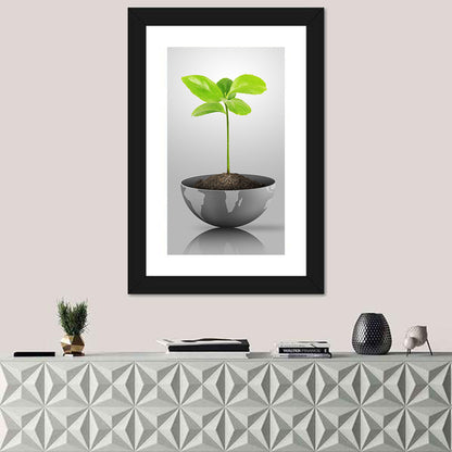 Grow a Plant Concept Wall Art