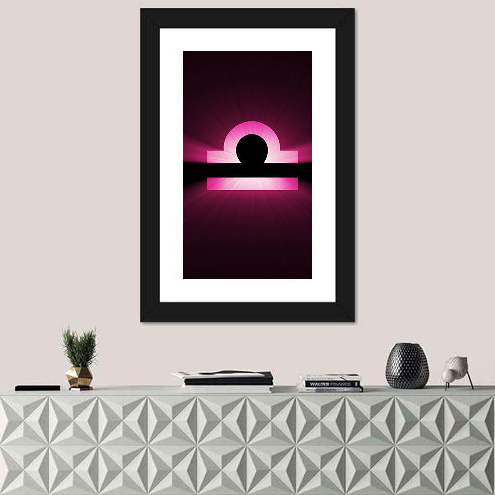 Libra Symbol Wall Art