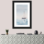 Sailboat on Calm Sea Wall Art