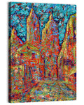 Gothic Spires Cityscape Wall Art
