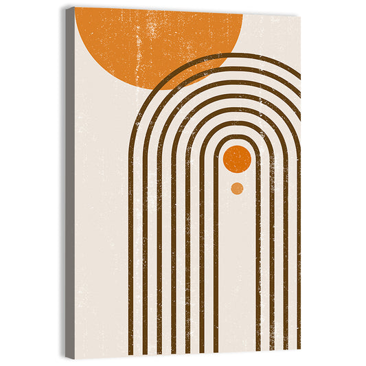 Sun Boho Minimalist I Wall Art