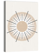 Concentric Boho Sun Iii Wall Art