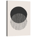 Moon Eclipse Minimalist Wall Art