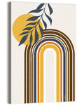 Boho Concentric Sun Arch Wall Art