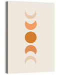 Minimalist Moon Phases Wall Art