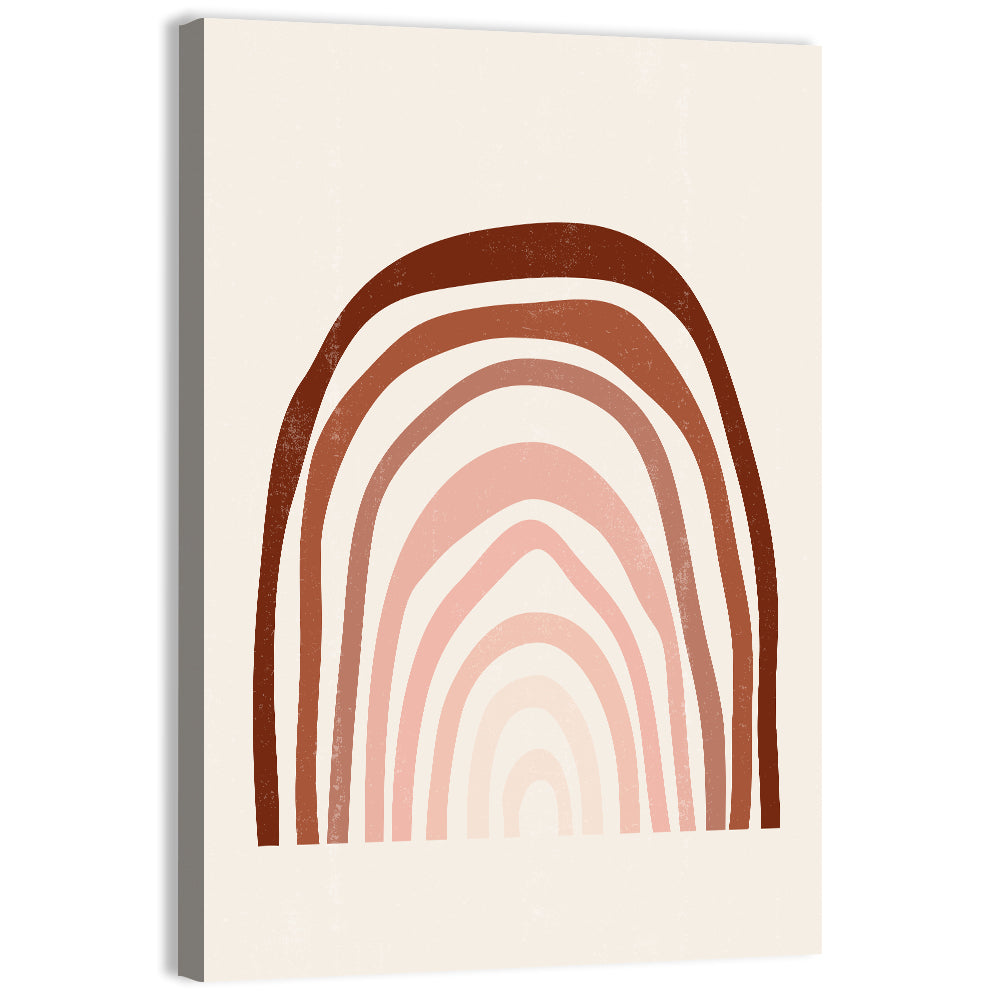 Muted Rainbow Arches Wall Art