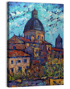 Salamanca Cathedral Dome Study Wall Art