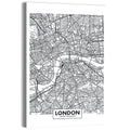 London Aerial Map Wall Art