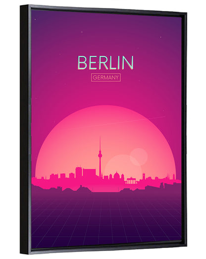 Berlin Germany Skyline Wall Art