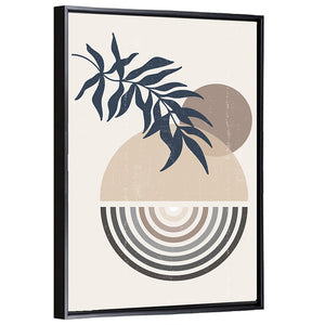 Spheres and Leaves Wall Art