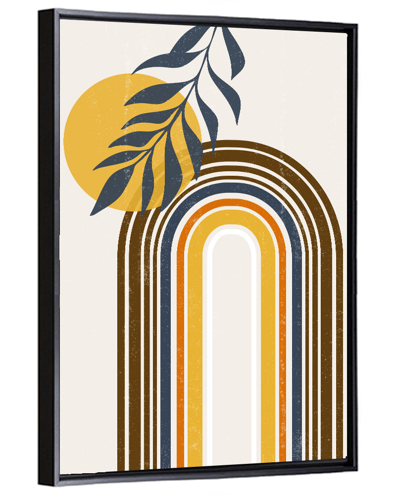 Boho Concentric Sun Arch Wall Art