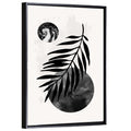 Minimal Palm Leaf Study Wall Art