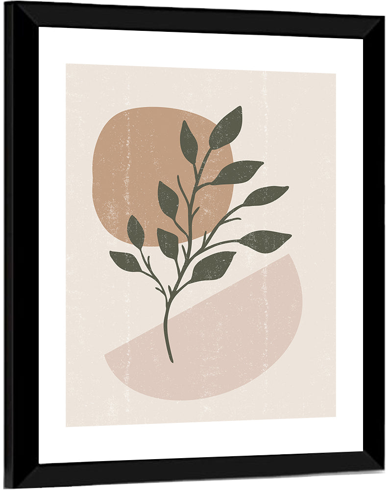 Boho Leaf Study Wall Art