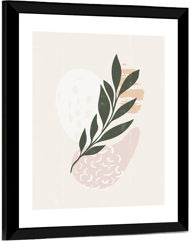 Boho Leaf Study Wall Art