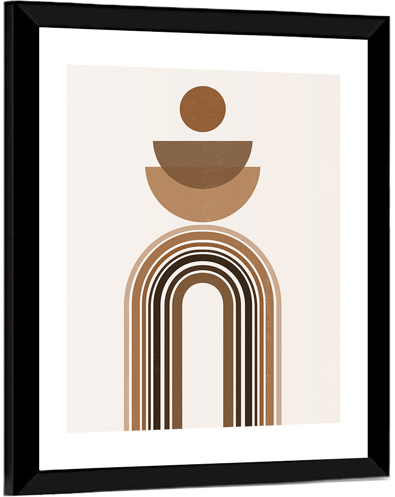 Neutral Rainbow Balance Wall Art