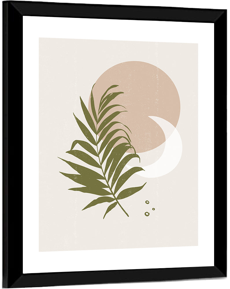 Palm Leaf Sun Study Wall Art