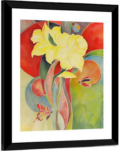 Daffodils Bloom Wall Art