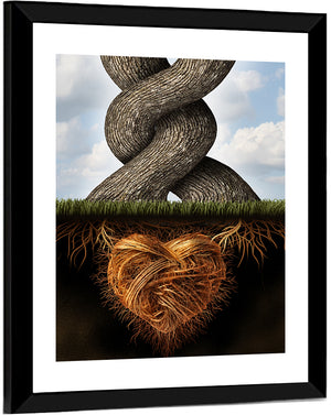 Roots of Love Bond Wall Art