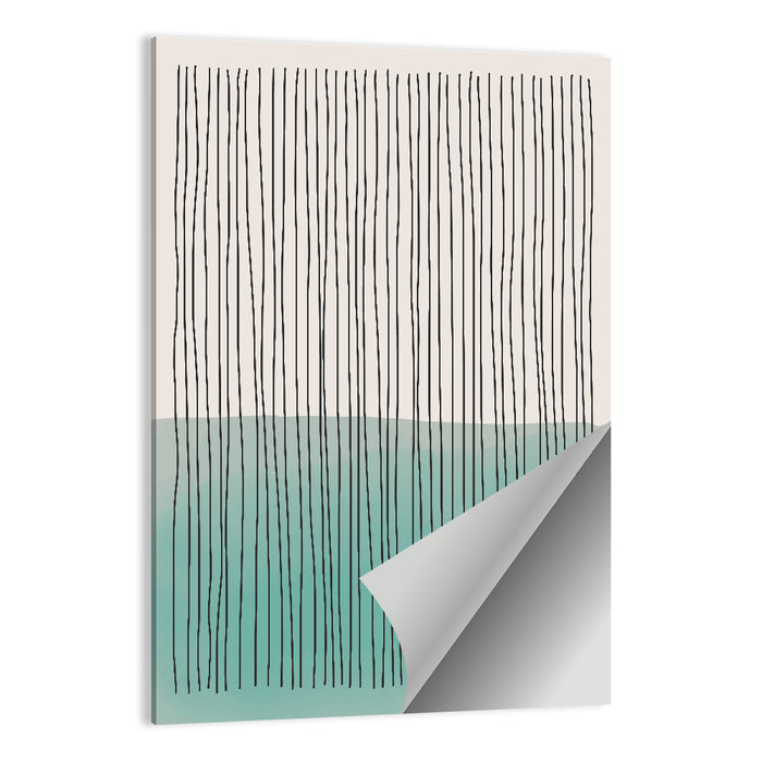 Minimal Horizon Line Study Wall Art as a poster print