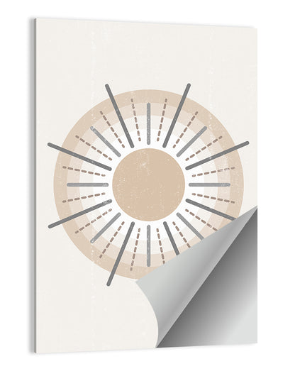 Sun Boho Minimalist III Wall Art