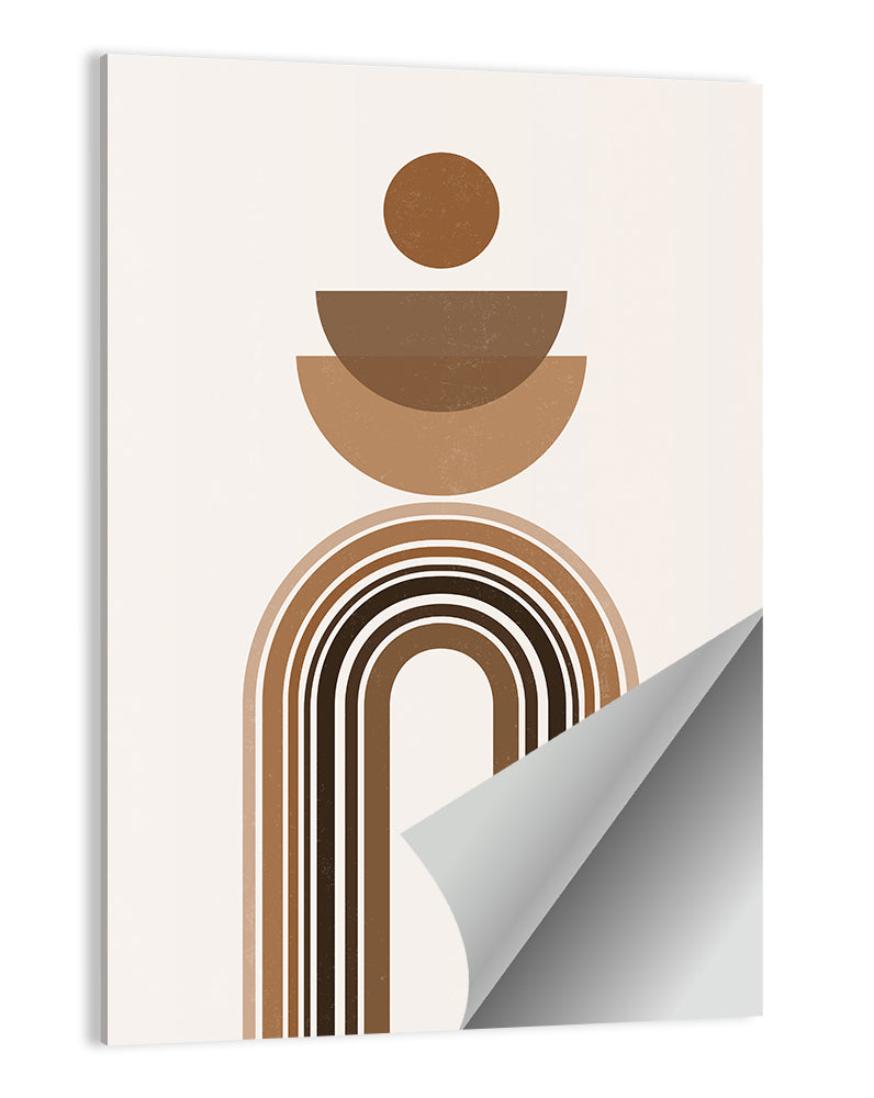 Neutral Rainbow Balance Wall Art