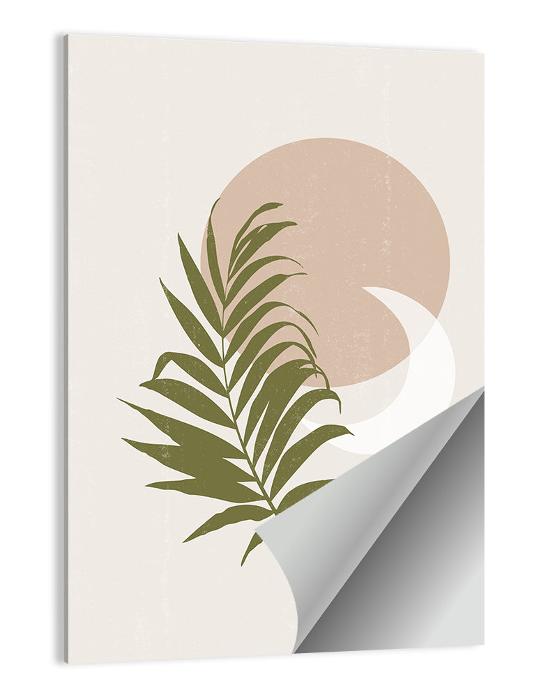 Palm Leaf Sun Study Wall Art