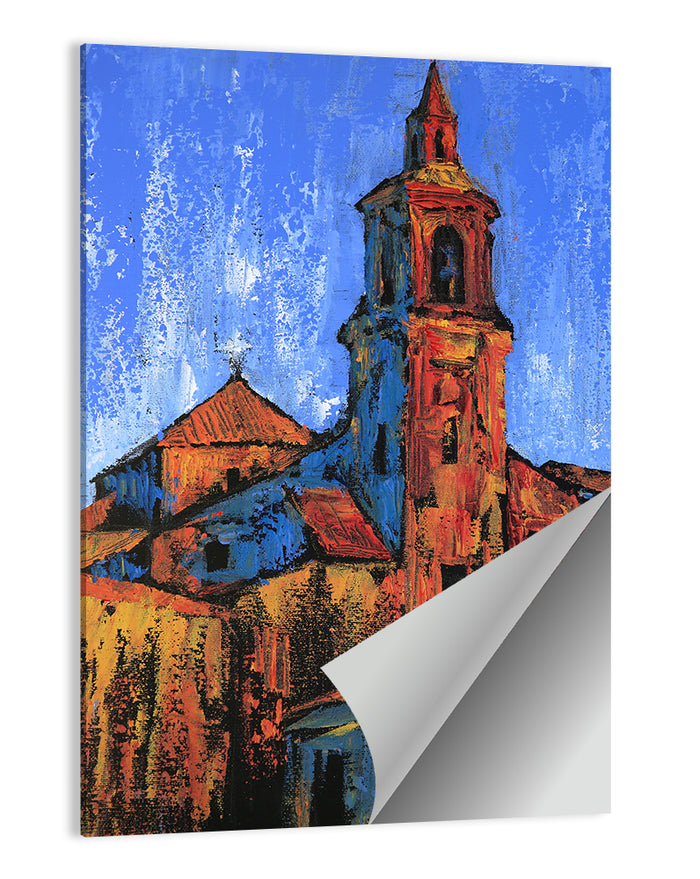 Iglesia Parroquial San Pedro Apostolo Wall Art as a poster print