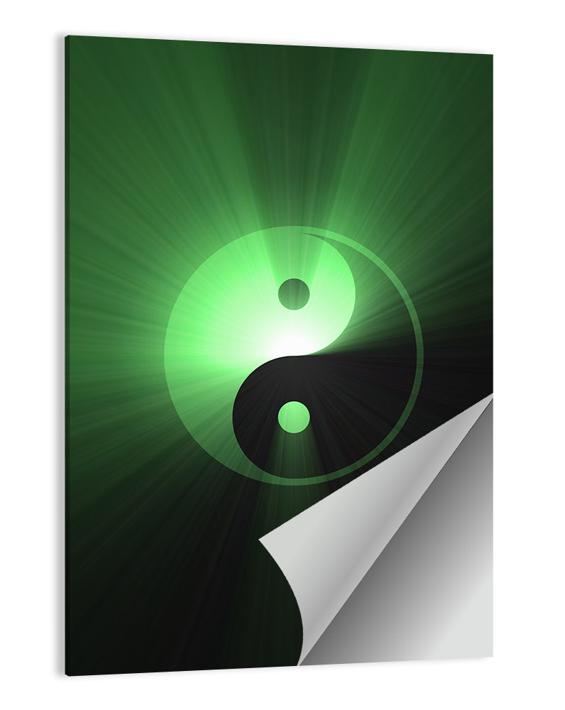 Yin Yang Symbol Wall Art