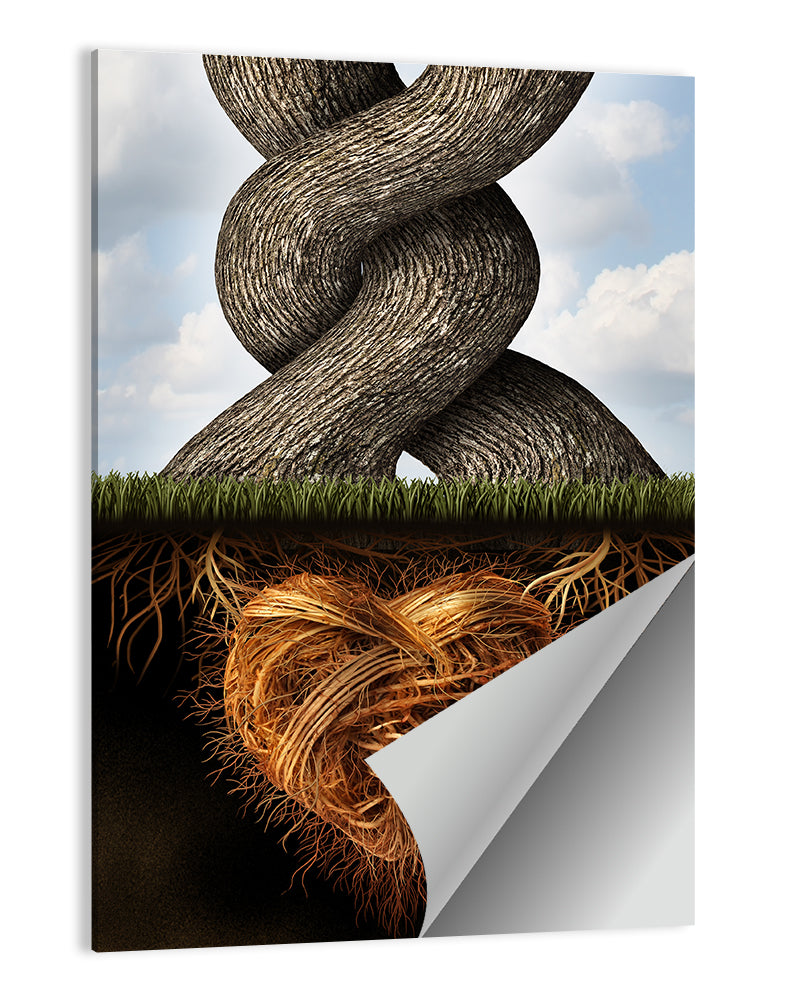 Roots of Love Bond Wall Art