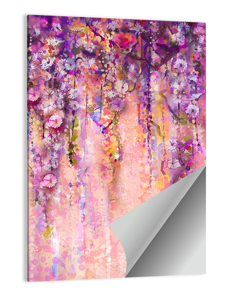 Cascading Wisteria Vines Wall Art