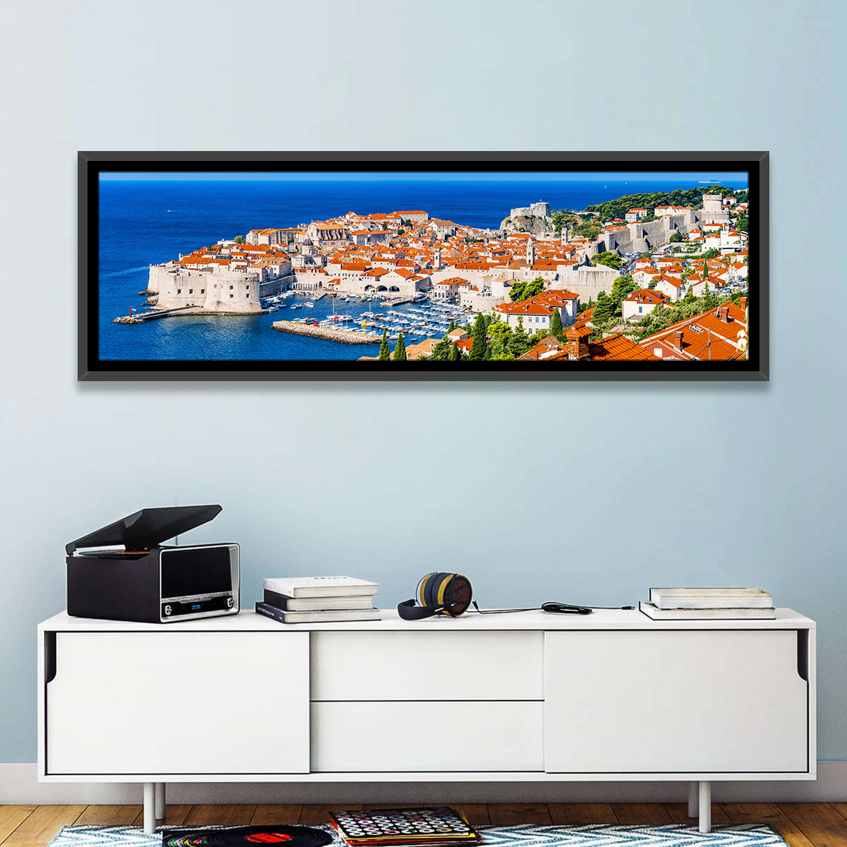 Dubrovnik Old Town View Wall Art