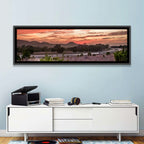 Sunset Curve on Texas Highway 16 Wall Art