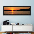Mississippi River Sunset Wall Art